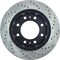 Centric Parts Sport Drilled/Slotted Brake Rotor, 127.66059R 127.66059R - alternate 4
